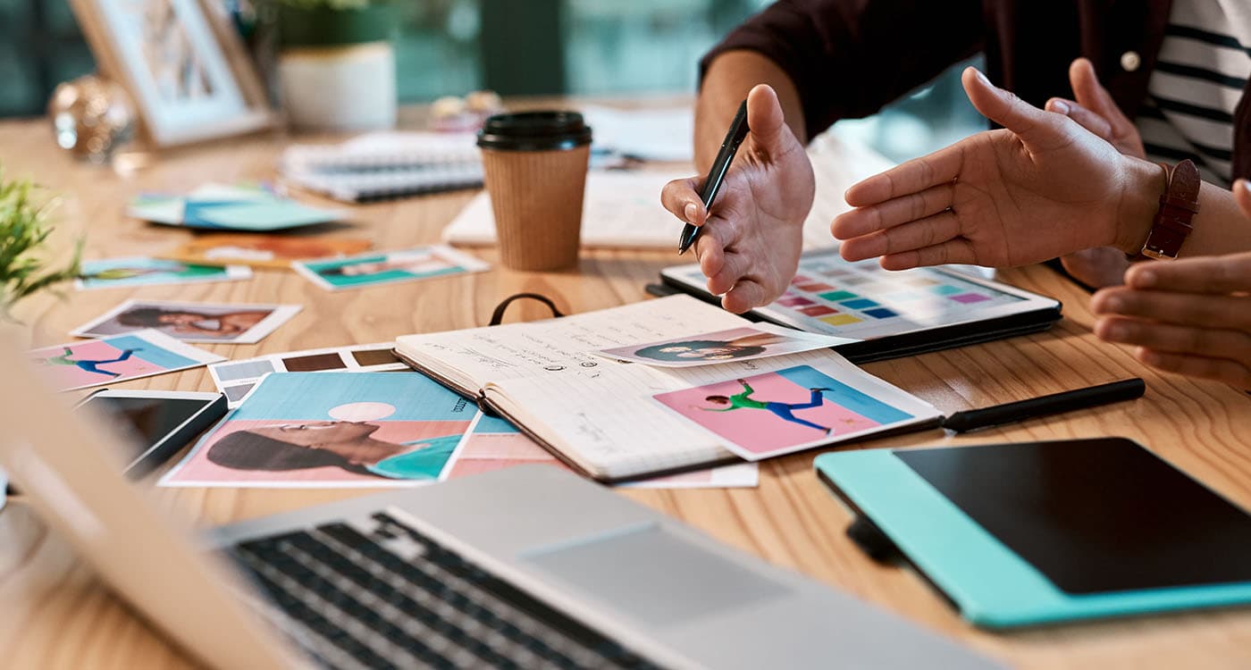 Brand design work
